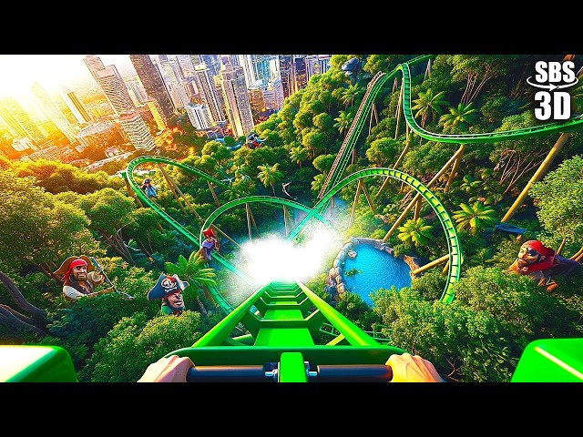 VR Electrifying Roller Coaster VR Videos