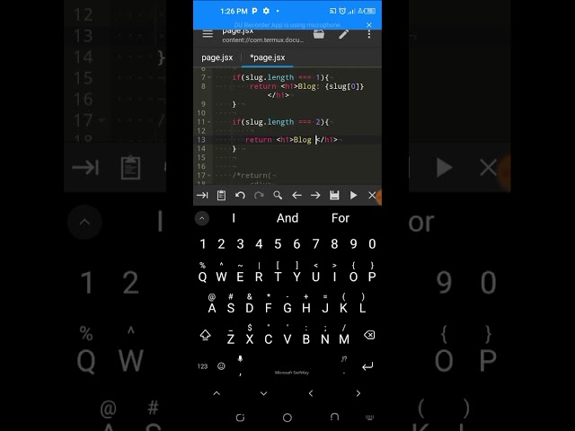 6. Next.js 15 tutorials for beginners with mobile phone(Switching UI for catch all segments) 