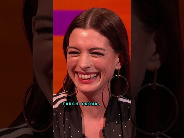 Anne Hathaway faces her toughest critic 😳