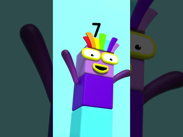 All About Numberblock 7 | Learn to Count for Kids | Numberblocks #shorts