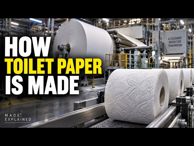 How Toilet Paper Is Made