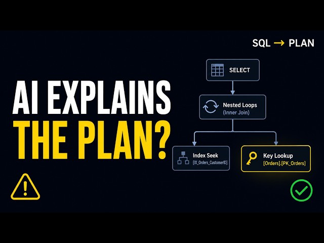 Can AI Explain a SQL Server Execution Plan? | Key Lookup Explained