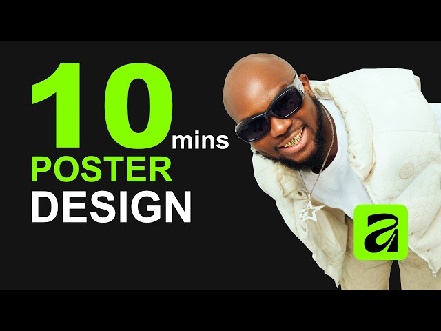 10 minutes POSTER DESIGN | Affinity Tutorial