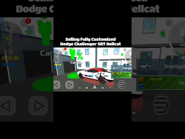 Selling Fully Customized Dodge Challenger SRT hellcat In Car Simulator 2 New Update 2026
