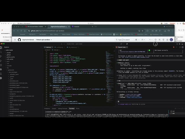 Testing a Fintech API with Postman + Local Sandbox (Sokin Embedded API)