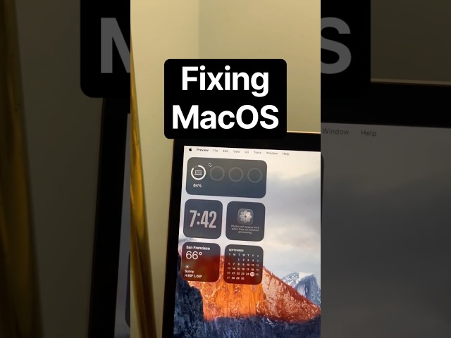 I have some issues with MacOS (mostly solved actually) #tech #apple #mac #macos #yaptech