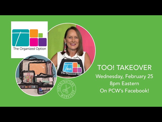 TIFFANY TAKEOVER - Live for Papercrafter's Workshop