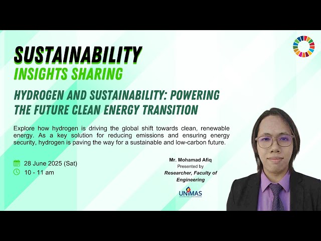 SIS 14: Hydrogen and Sustainability: Powering the Future Clean Energy Transition