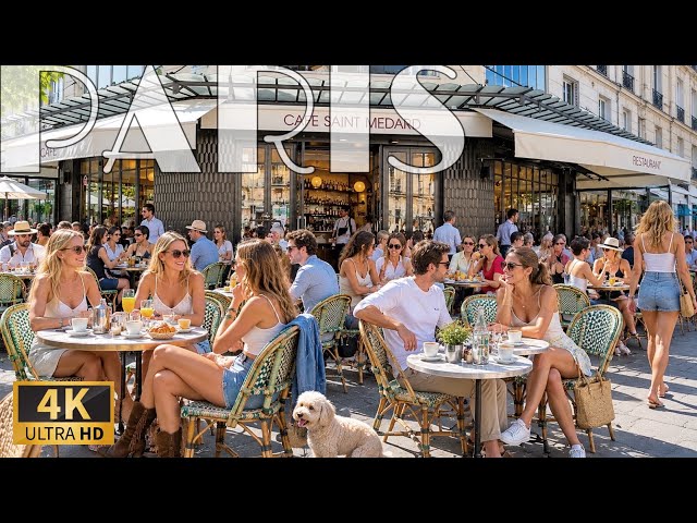 🇫🇷Paris 4K 120FPS Walking Tour] A Perfect Weekend in Paris : Simple Ways to Be Happy 21/June/2026