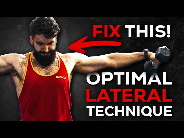 How to Grow Bigger SHOULDERS with PERFECT Lateral Raise Technique