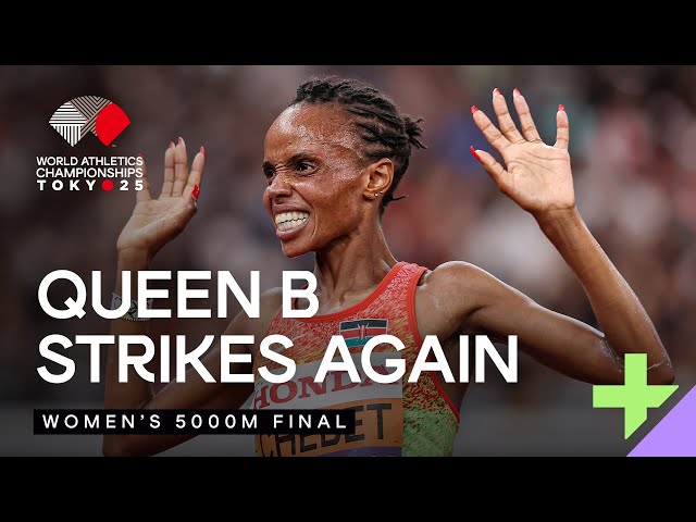 Chebet beats BEST FRIEND Faith Kipyegon to seal distance double | Tokyo Top Performance Day 8