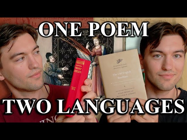 Reading the Same Poem in Latin & Old English - The Consolation of Philosophy