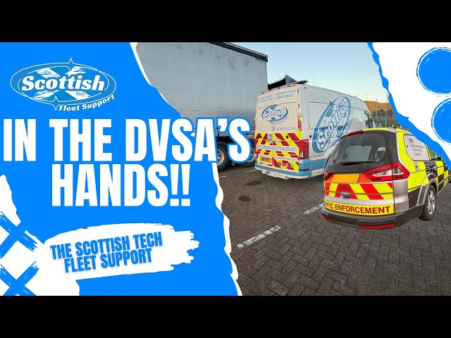 DVSA Check at Beattock Weighbridge | Scania Brake Chamber & Relay Starter Fix