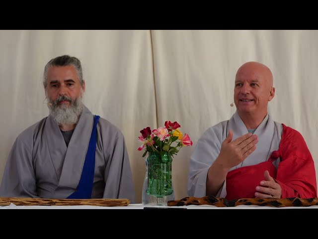 2026 07 20 Marosvásárhely - Csong An Szunim és Marthy Barna Dharma beszéde