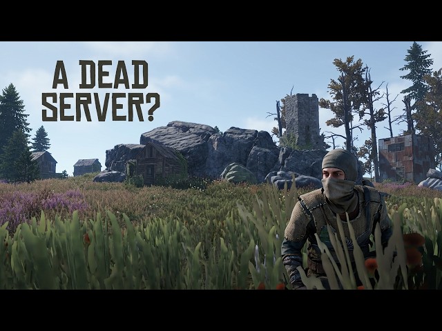 Exploring a Dead Rust PVE Server (as a Noob)