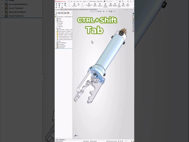 The Ultimate SOLIDWORKS Assembly Shortcut