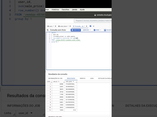 Case de SQL: Row Number #sql #sqlforbeginners #sqlite #viralvideo #businessanalyst #dataanalytics