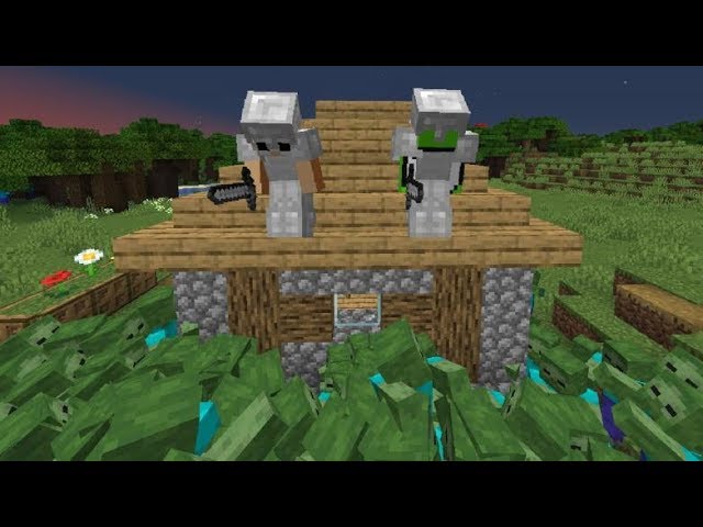 Minecraft, But It's a Zombie Apocalypse