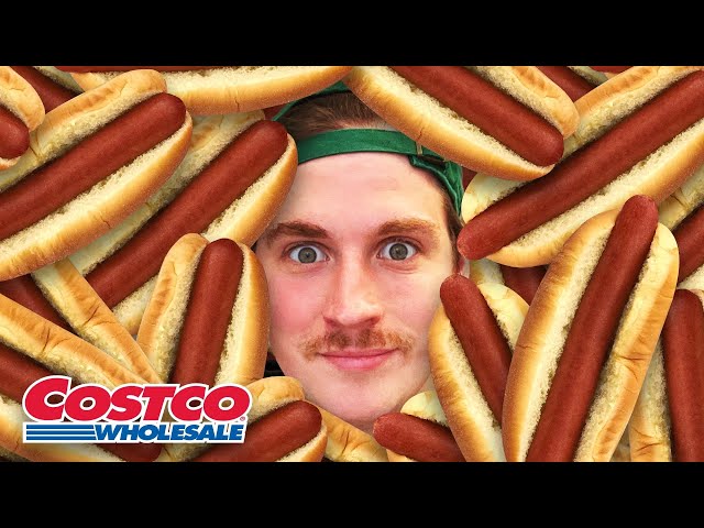 I Ate Nothing But The Costco Hot Dog Meal for 1 Week