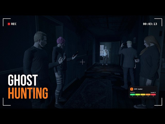 RTX Ghost Hunting | Co-op Horror, 10 Ghosts & Evidence Tools | FiveM Script