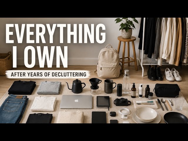  Everything I Own After Years of Minimalism