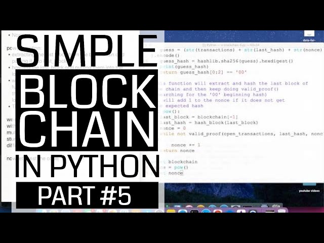 Creating Blockchain with Python #5 - Validating Proof