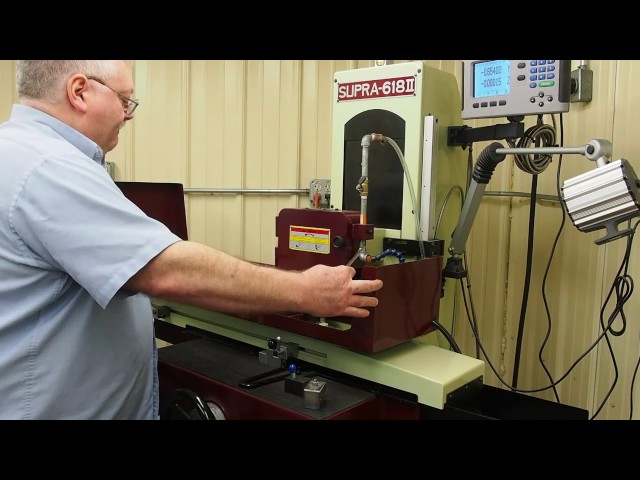 Grinding your work flat