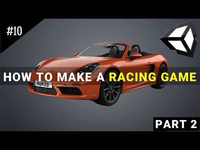 How to Make a Racing Game with Unity Part 2 | Urdu | Hindi