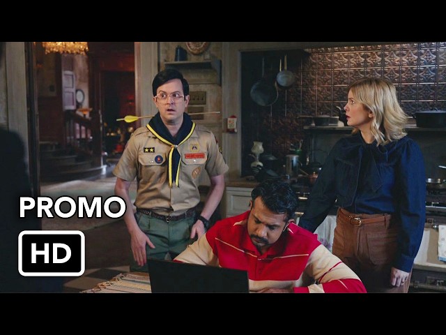 Ghosts 5x19 Promo "Gate-gate" (HD) Rose McIver comedy series