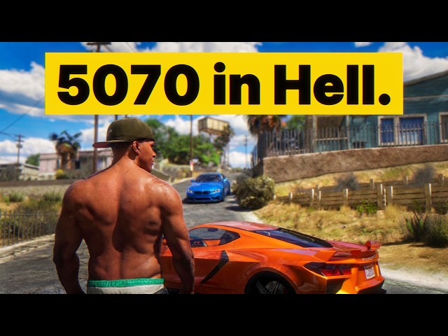 Squeezing the Hell Out of My RTX 5070 With Ultra Realistic GTA 5 Graphics Mod