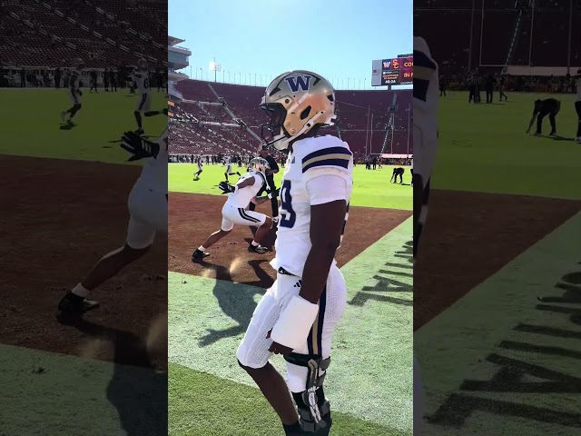 Sights and sounds from the LA Coliseum before Washington Huskies  take on USC #godawgs #gohuskies