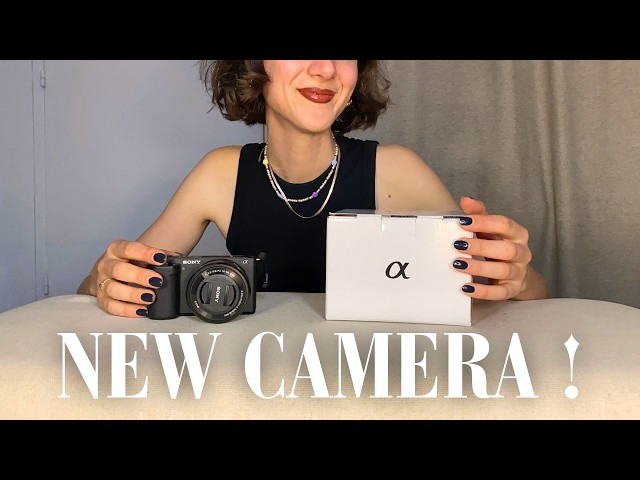 ASMR Finally Got a New Camera 📷 Unboxing *French Accent*