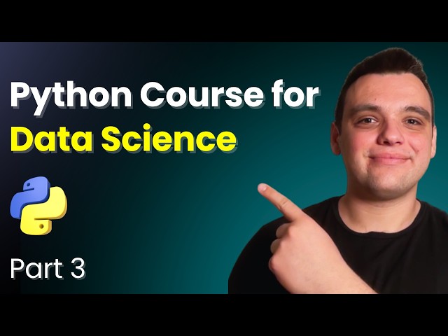 Python Course for Data Science: Loops & Conditions (Part 3)