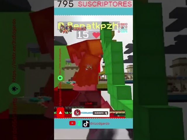 Edgardo666 Rompe 5 Camas y Asesina Jugadores en Minecraft #Shorts #Minecraft #PC #Edgardo666 #MC