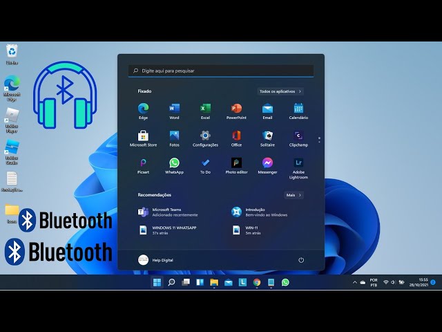 WINDOWS 11 - HOW TO CONNECT BLUETOOTH HEADPHONES