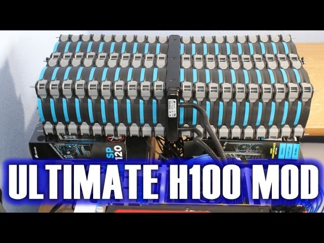Ultimate Corsair H100 Cooling Mod