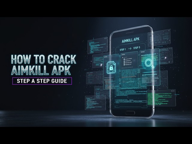 How to Crack AIMKILL APK? | Step-by-Step Android APK Reverse Engineering Tutorial