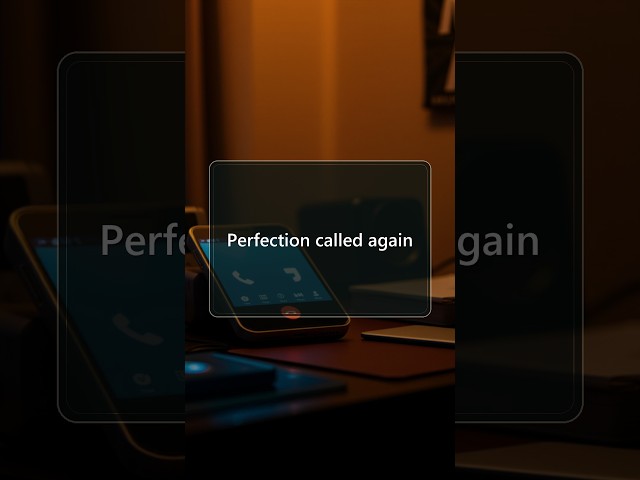 Perfection called again