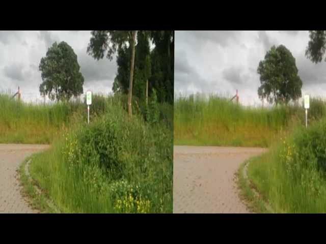 limburg ; wolken en  heuvels in 3d   HD gefilmd op 16 juni 2012