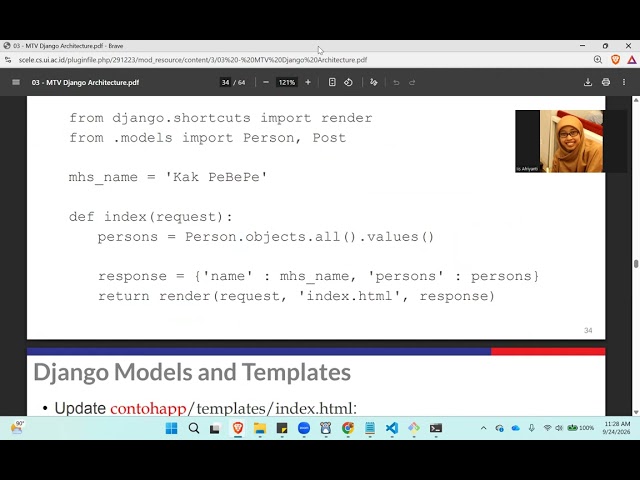 Django Tutorial: Models, Views dan Templates