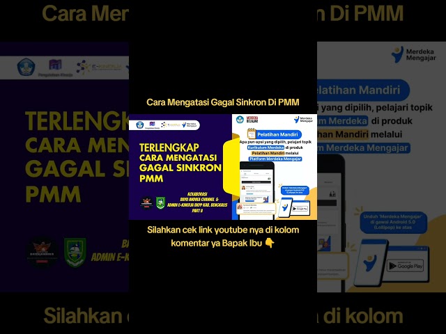 Solusi cara mengatasi gagal sinkron di pmm terbaru #solusi #cara #mengatasi #gagal #sinkronisasi