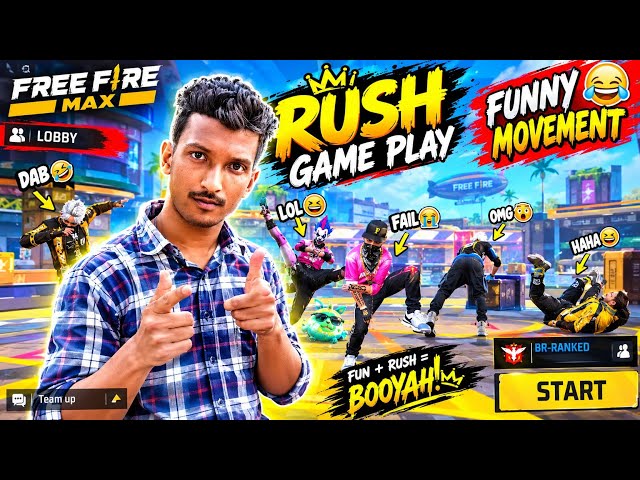 Free fire Max #br rank game play