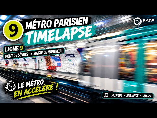 🌙 DERNIER TRAJET SUR LA 9… SANS ARRÊT... ET EN ACCÉLÉRÉ ! ⚡