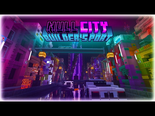 Building An Entire Cyberpunk City In Minecraft!
