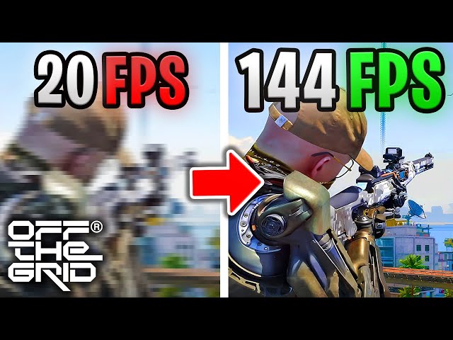 BEST Off the Grid Settings Max FPS and Performance (patched as of 2025)
