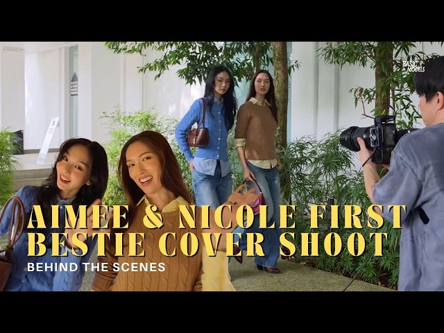 Aimee & Nicole FZine Sept cover shoot | BM Vlogs | Basic Models