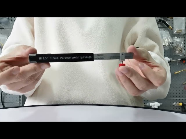 WG009 Single Purpose HI-LO Welding Gage Root Gap Welding Gauge for Inspection