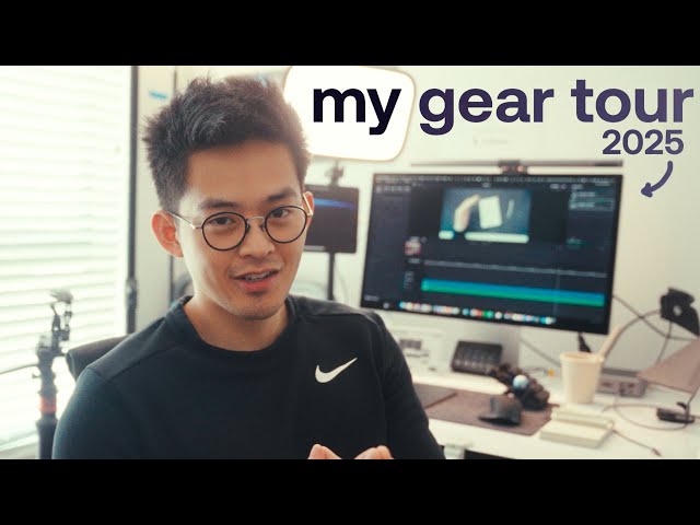 how I shoot my vids! (gear tour 2025)