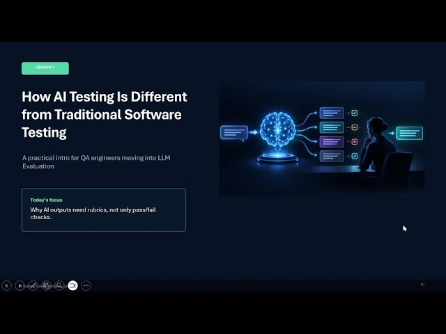Why AI Testing Is Different from Traditional Software Testing