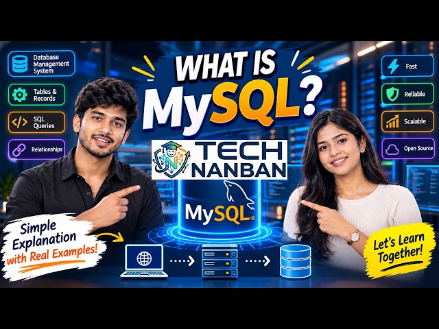 What is MySQL? 🔥 | Real-Time Example Explained | Follower Requested Concept | Tech Nanban #shorts